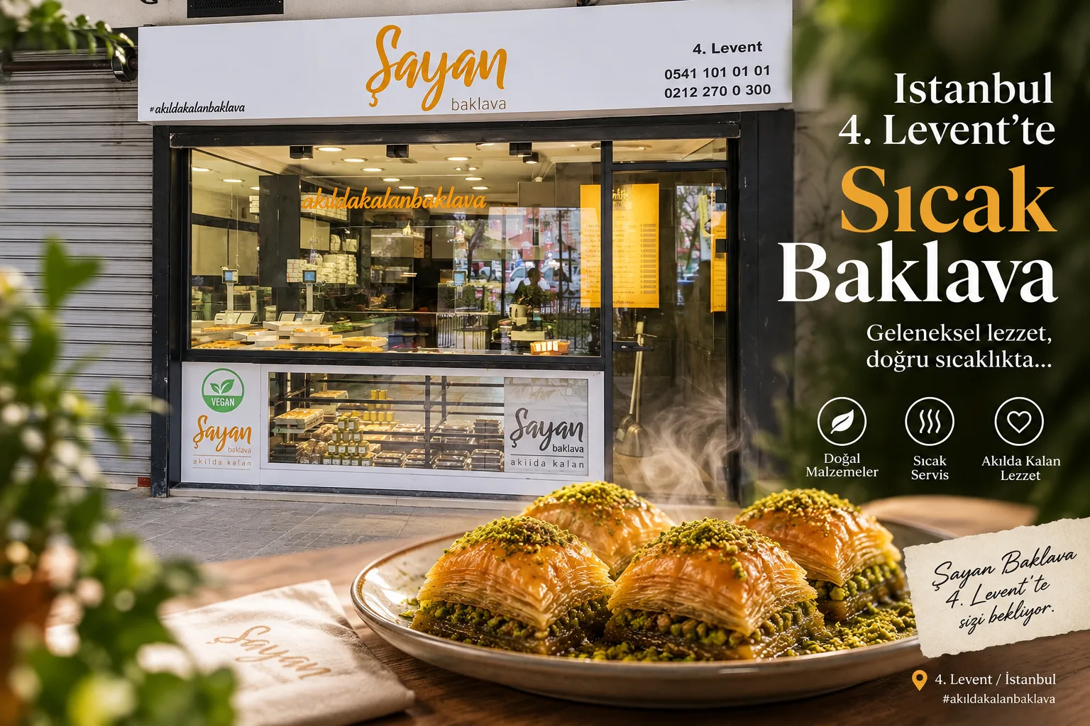 Sıcak Baklava Nedir? İstanbul’da Sıcak Baklava Deneyimi