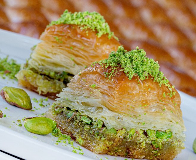 Vegan Fıstıklı Baklava (1 kg.)
